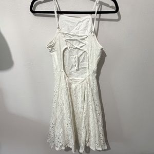 Hollister open back dress